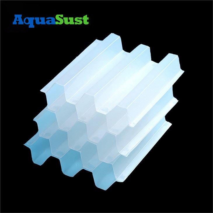 Anti UV PVC Honeycomb Tube Settler Media