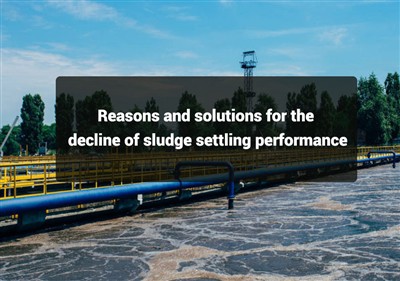 Reasons and solutions for the decline of sludge settling performance