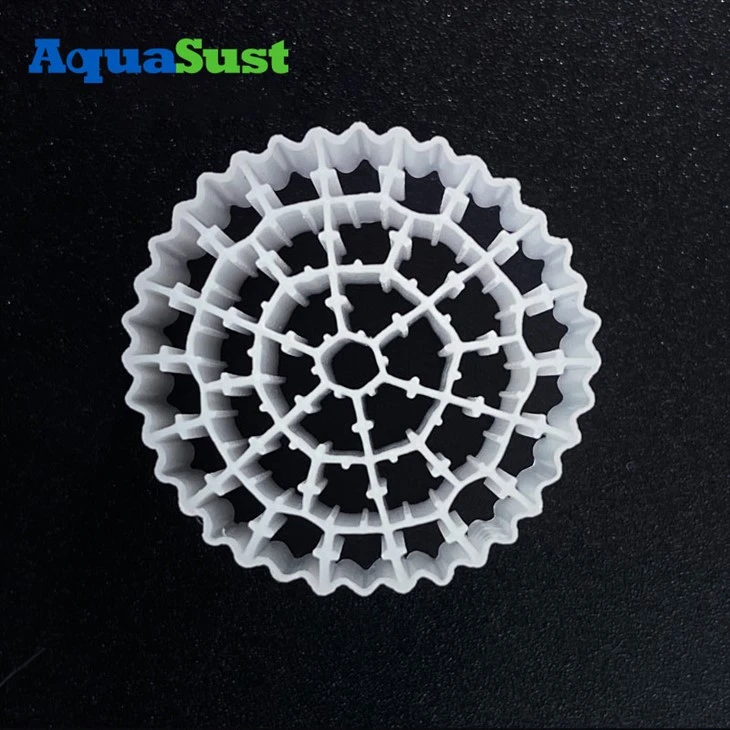 HDPE Suspension Carrier Mbbr Design Sewage Plant