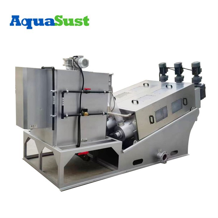 Volute Press For Sludge Dewatering